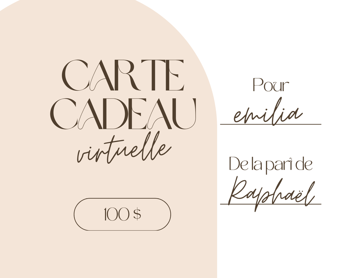Carte-cadeau BOU J