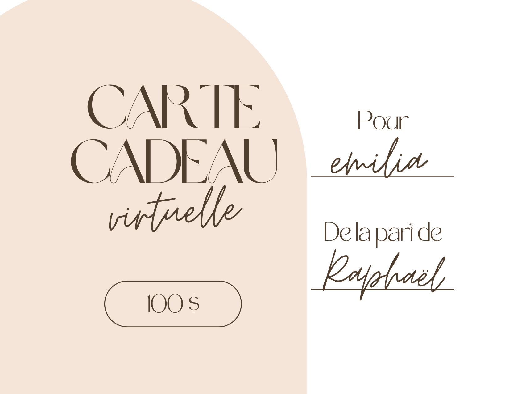 Carte-cadeau BOU J