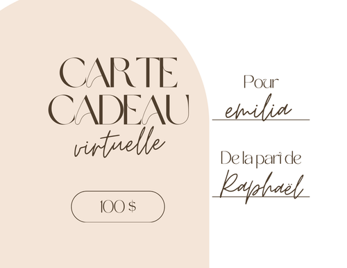 Carte-cadeau BOU J